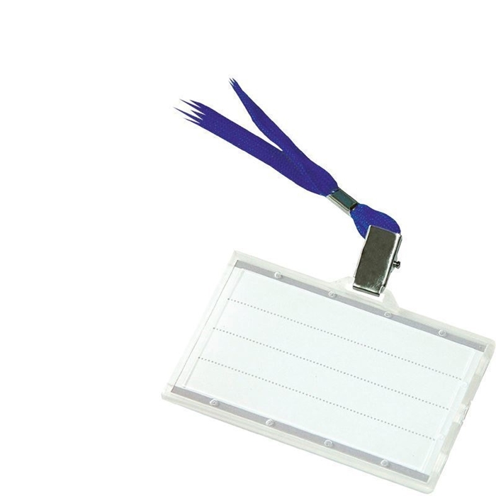 IDENTIFIKACIJSKA KARTICA 88x55 Z MODRO VRVICO