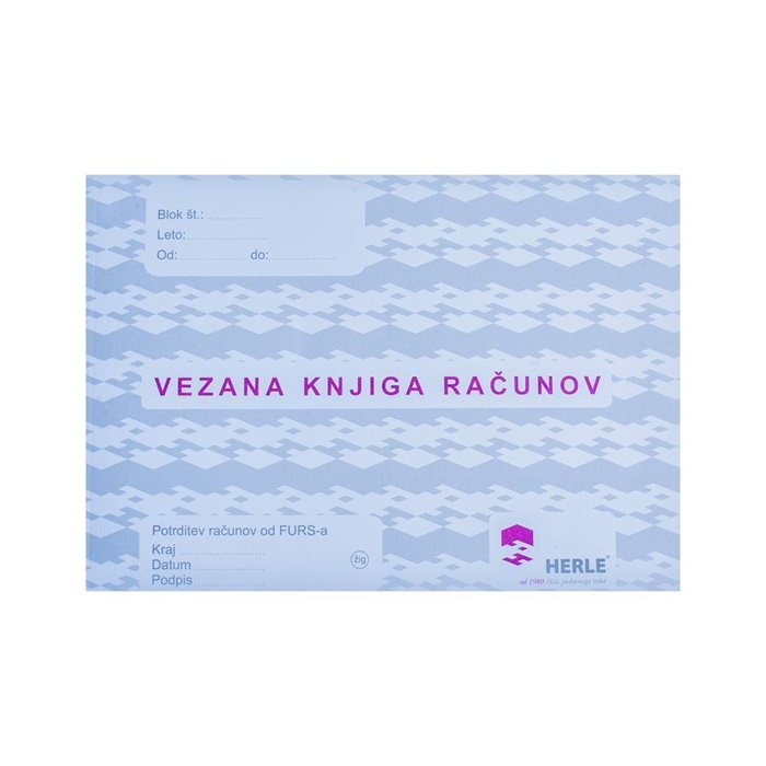 VEZANA KNJIGA RAČUNOV A5 FURS OBRAZEC 5,25