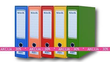 Picture of Akcija v mesecu januarju - 30% popust na registratorje KLASIK