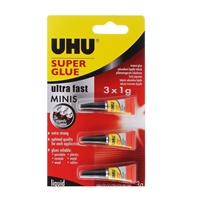 SEKUNDNO LEPILO UHU GEL 3X1G