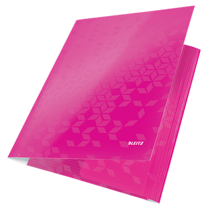 MAPA A4 COSY Z ELASTIKO ROZA