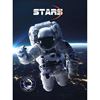 ZVEZEK STREET STREET STARS, SORTIRANO, A4, črte z robom