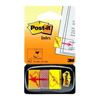 POST-IT INDEX 25,4 X 43,2MM ˝PODPIŠITE TU˝ OZNAKA RUMEN 50L