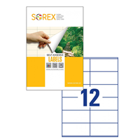 ETIKETE SOREX 105x48 100/1