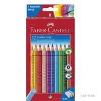 BARVICE FABER-CASTELL 110912 JUMBO GRIP+ŠILČ.12/1