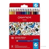 BARVICE CARAN D'ACHE SCHOOL LINE AKVAREL 18 BARV