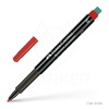 FLOMASTER FC OHP PLUS M RDEČ