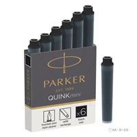 BOMBICE PARKER MINI ČRNE 6/1