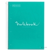 ZVEZEK A4 NOTEBOOK TP ČRTAST 80L TURKIZEN
