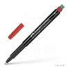 FLOMASTER FC OHP PLUS F RDEČ