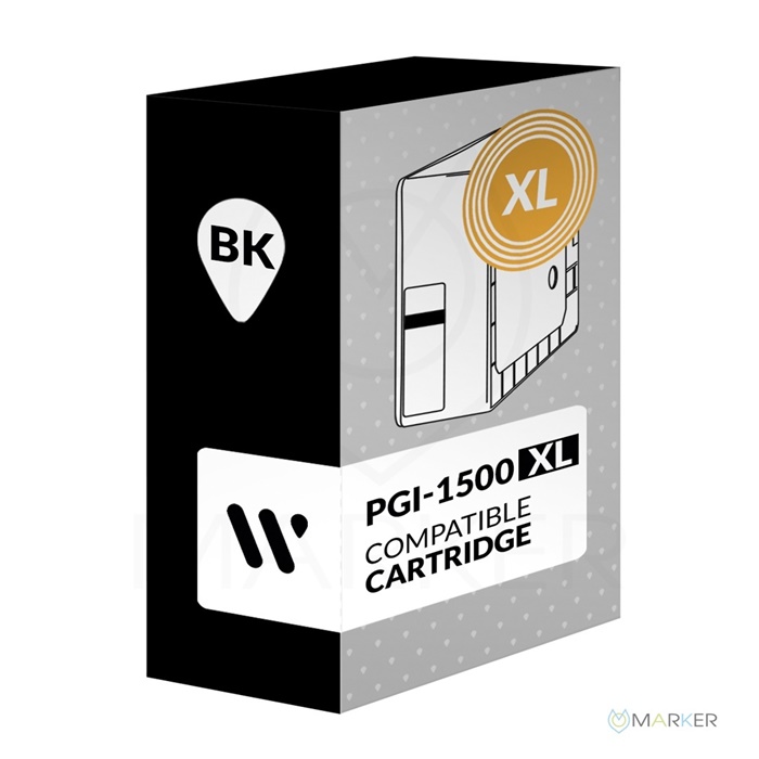 Kompatibilno Canon črnilo / kartuša PGI-1500 XLB Black, črno