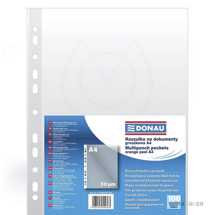 MAPA PP A4 U 4R 50MIC MAT 100/1