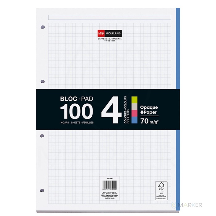 VLOŽNI LISTI A4 KARO 140L