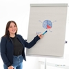 FLIPCHART PAPIR BREZČRTEN BLOK 65X100 10L