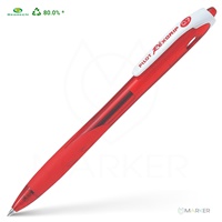 KEMIČNI SVINČNIK BRG-10F-BG-V REXGRIP BEGREEN RDEČ
