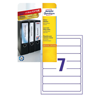 Nalepke Avery Zweckform L4760-25,  192x38 mm