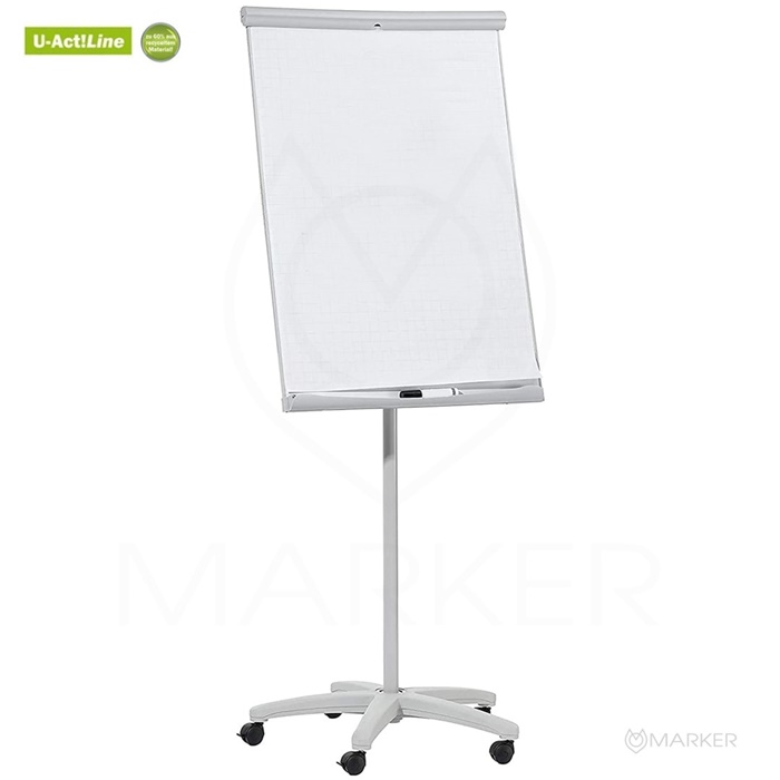 FLIPCHART TABLA MOBILE NA KOLEŠČKIH 70x100