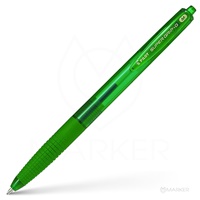 KEMIČNI SVINČNIK PILOT BPGG-8R-M SUPER GRIP G RETRACTABLE ZELEN
