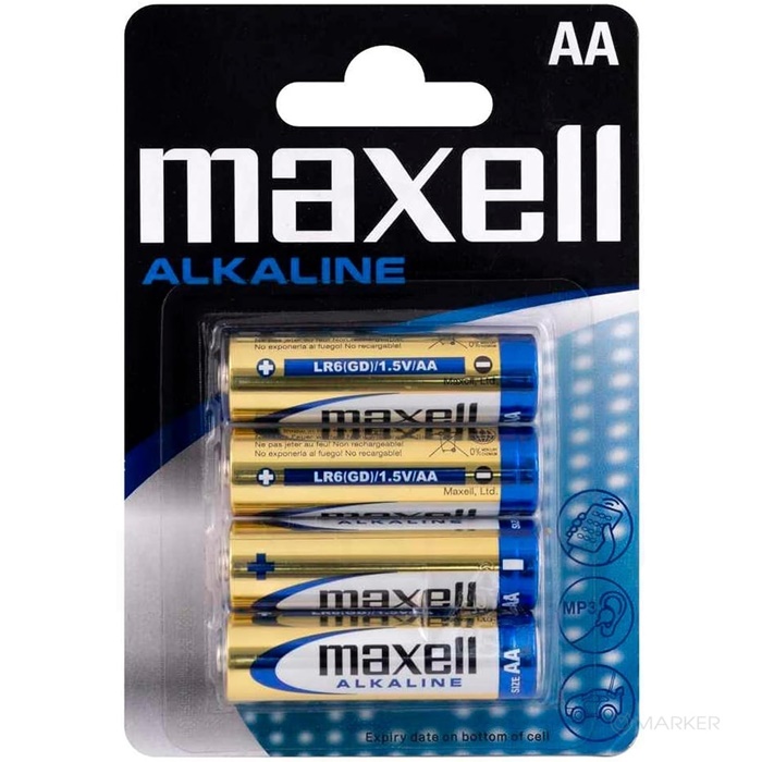 BATERIJA AA LR6 ALKALNA 4/1