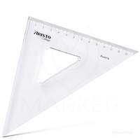 TRIKOTNIK ARISTO 45° 14 CM