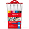 FLOMASTRI CARAN D'ACHE SCHOOL LINE AQUAREL 10 BARV