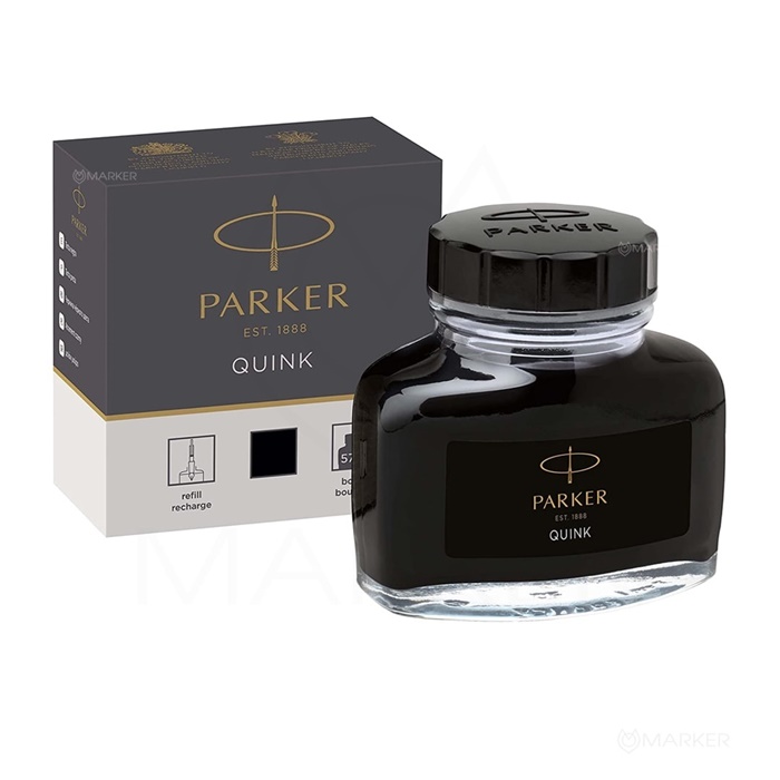 ČRNILO PARKER QUINK 57 ML ČRNO