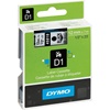 TRAK DYMO D1 12x7 450130 (41913) ČRNA NA BELI