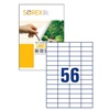 ETIKETE SOREX 52,5X21,2 100/1