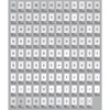 ETIKETE SOREX 52,5X21,2 100/1