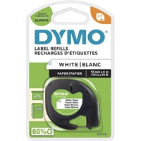 TRAK DYMO D1 LETRATAG 12x4 91201 SO721660 ČRNA NA BELI