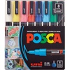 MARKERJI POSCA PC-3M BASIC 8 BARV