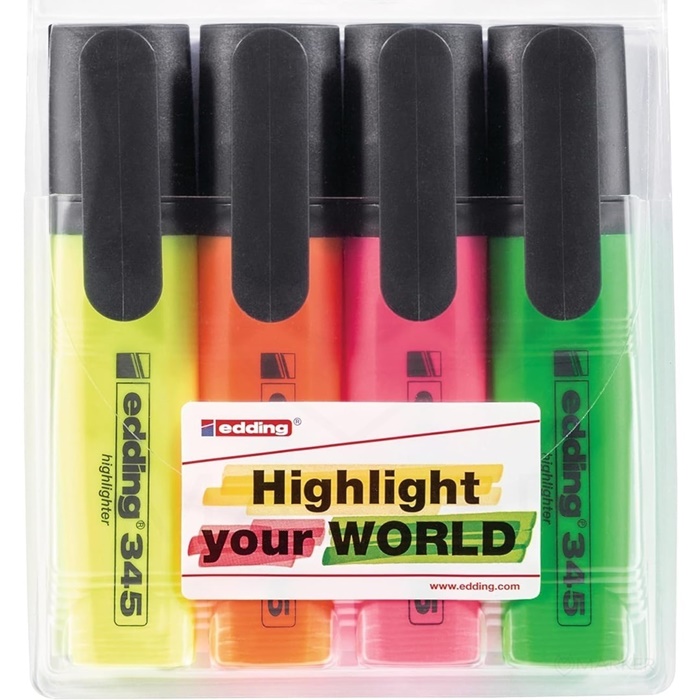 TEXTMARKER SIGNIR E-345 SET 4/1