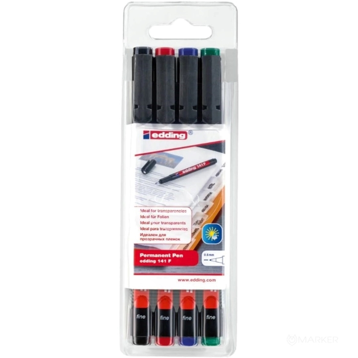 MARKERJI EDDING 140 S OHP SET 4/1