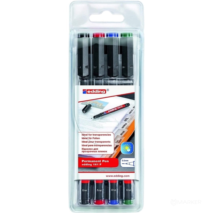 MARKERJI EEDDING 141 F OHP SET 4/1