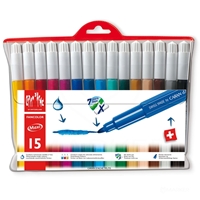 FLOMASTRI CARAN D'ACHE FANCOLOR MAXI AQUAREL 15 BARV