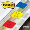 INDEX LISTIČI 3M POST-IT 686-RYB EXTRA STRONG 3/1