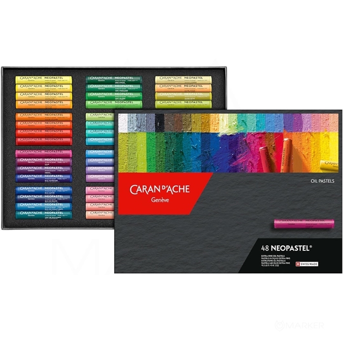 OLJNI PASTELI CARAN D'ACHE NEOPASTEL SET 48 BARV
