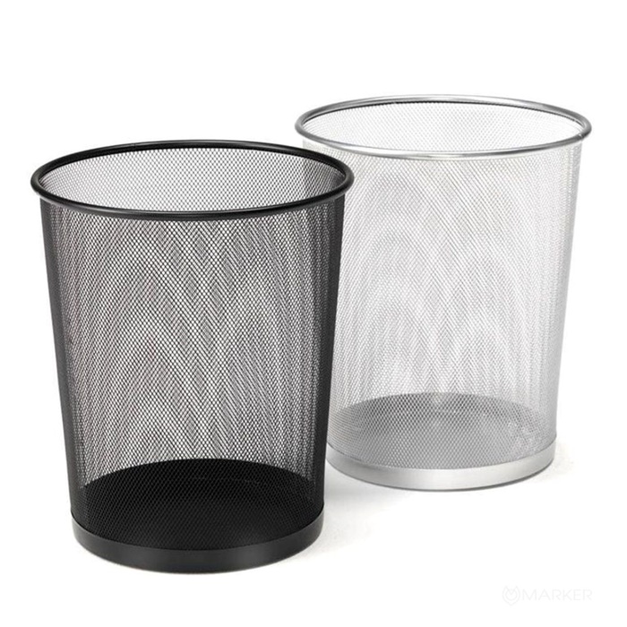 KOŠ ZA SMETI KOVINSKI 20L ČRN