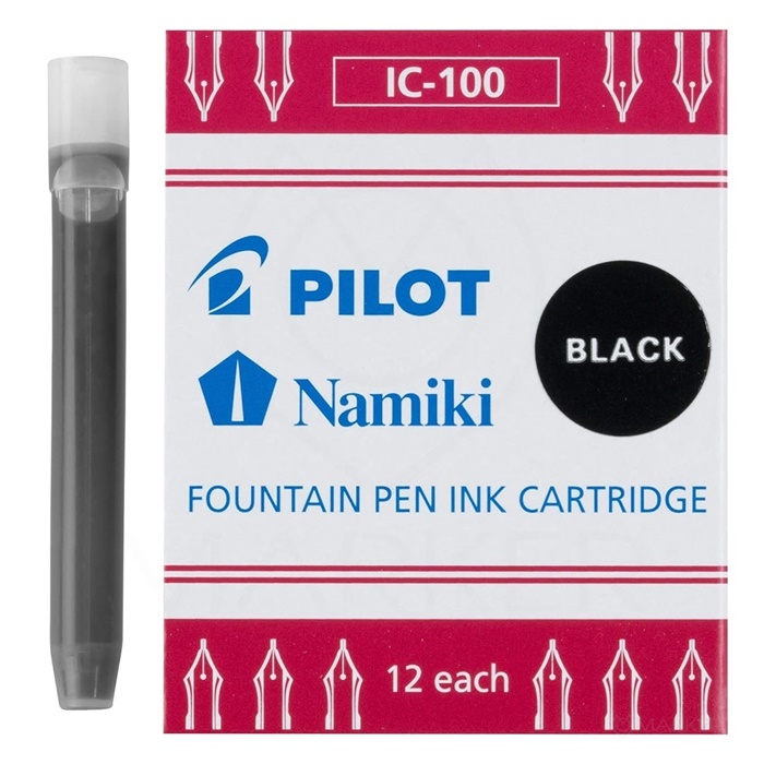 BOMBICE PARALLEL PEN IC 100 ČRNE 12/1