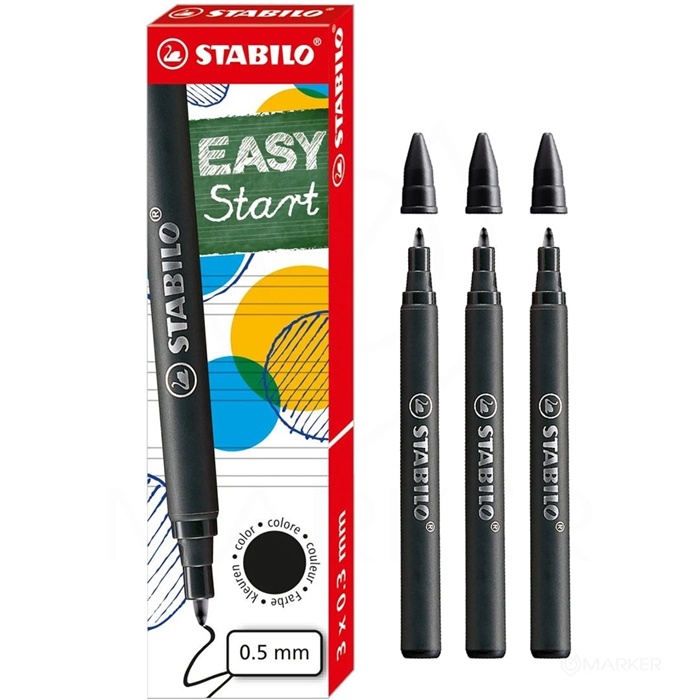 VLOŽEK ZA NALIVNO PERO ROLER EASYSTART 0,5 MM ČRN 3/1