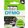 TRAK DYMO D1 12x7 450130 (41913) ČRNA NA BELI