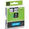 TRAK DYMO D1 12x7 450130 (41913) ČRNA NA BELI