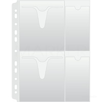 VLOŽNA MAPA PP A4 160MIC ZA 4 CD/DVD