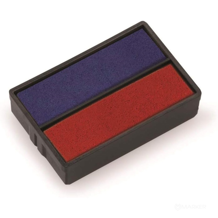 BLAZINICA TRODAT 4850 DVOBARVNA MODRA/RDEČA
