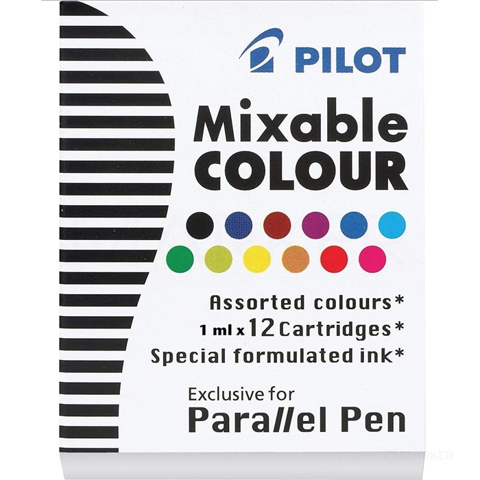 BOMBICE PARALLEL PEN IC-P3 COLORS 12/1