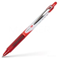ROLER BLRT-VB7-L V BALL GRIP RETRACTABLE RDEČ