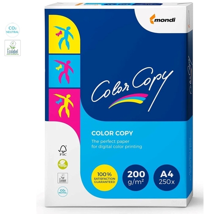 PAPIR A4 COLOR COPY 200G 250/1