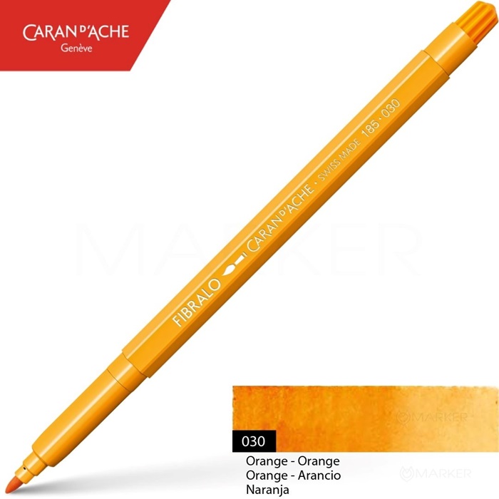 FLOMASTER CARAN D'ACHE FIBRALO 030 ORANGE