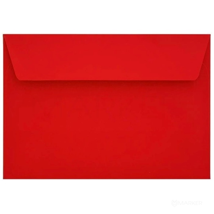 KUVERTA B6 STRIP 100g RDEČA