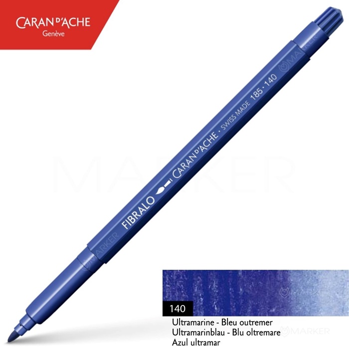 FLOMASTER CARAN D'ACHE FIBRALO 140 ULTRAMARIN BLUE